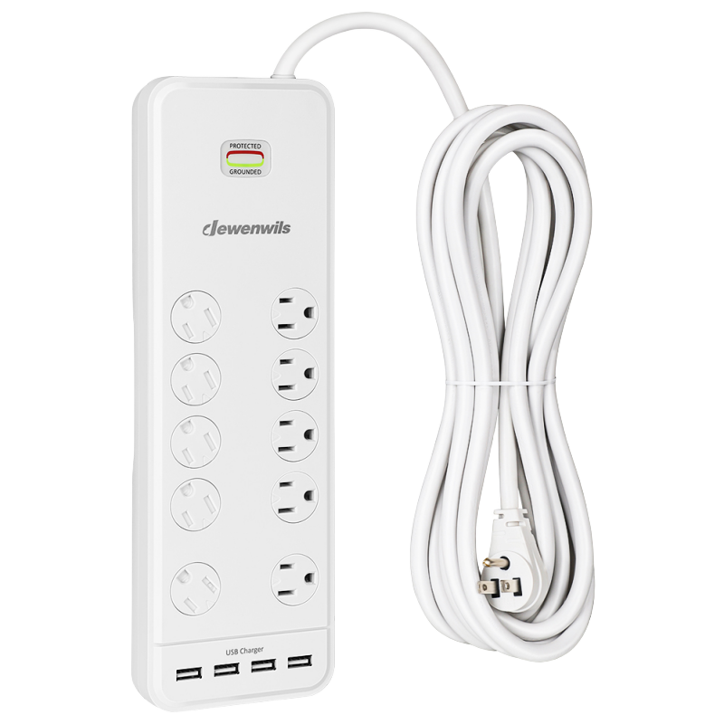 DEWENEILS 3 Way Wireless Light Switch and Receiver Kit with Magnetic Panel, 125V, 100FT Range, Neutral Wire Needed, FCC Listed